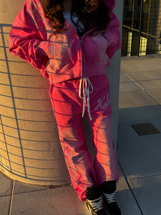 Pink “Kalos” Sweatpants